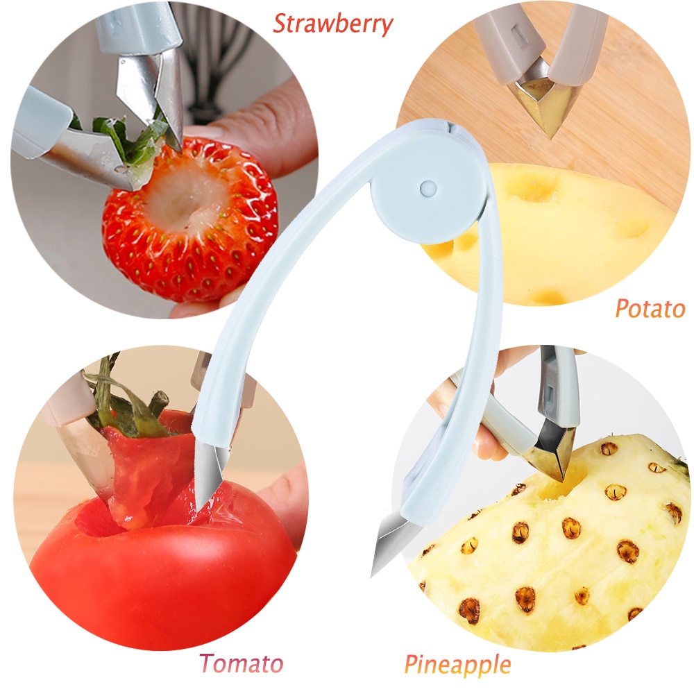 Creative Pineapple Eye Removal Clip Fruits Vegetable Seed Removal Tool ...