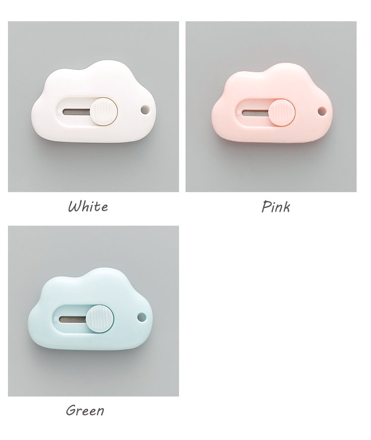 Mini Cloud Cutter Cute Art Knife Small Portable Parcel Paper Box Opener ...