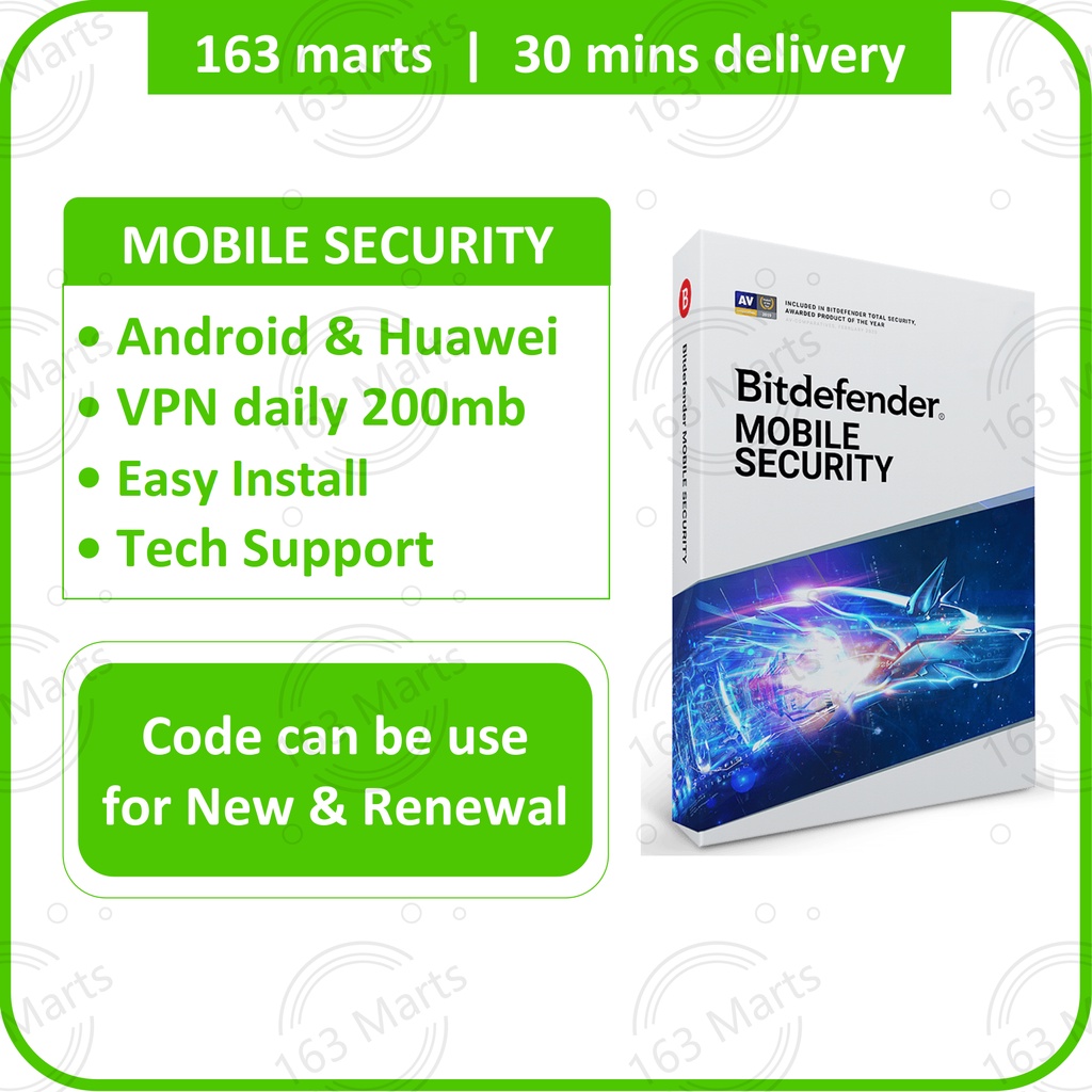 [ORIGINAL] Bitdefender Mobile Security 2024 Antivirus for android phone mobile tablet smartphone