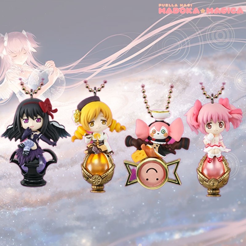 Magical Girls Madoka Magica Collection Eco-friendly Pvc Material 