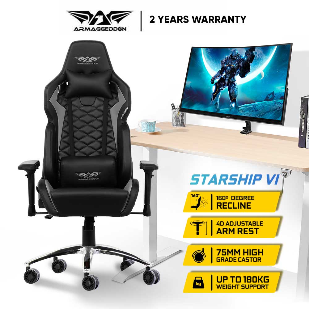Armaggeddon Starship VI Premium PU Leather Gaming Chair | 3 Year ...