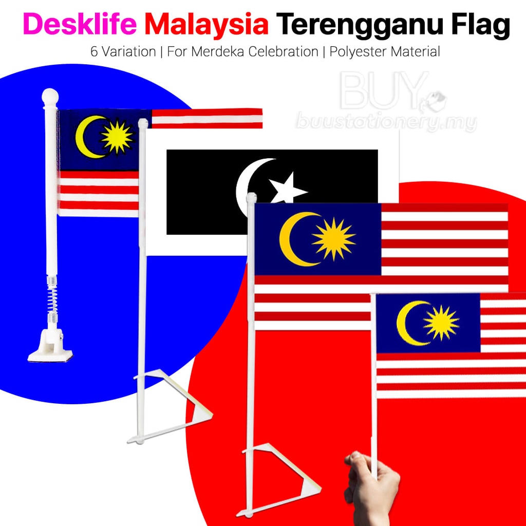 Bendera Malaysia Hand Flag Merdeka Flag Jalur Gemilang Motorcycle ...