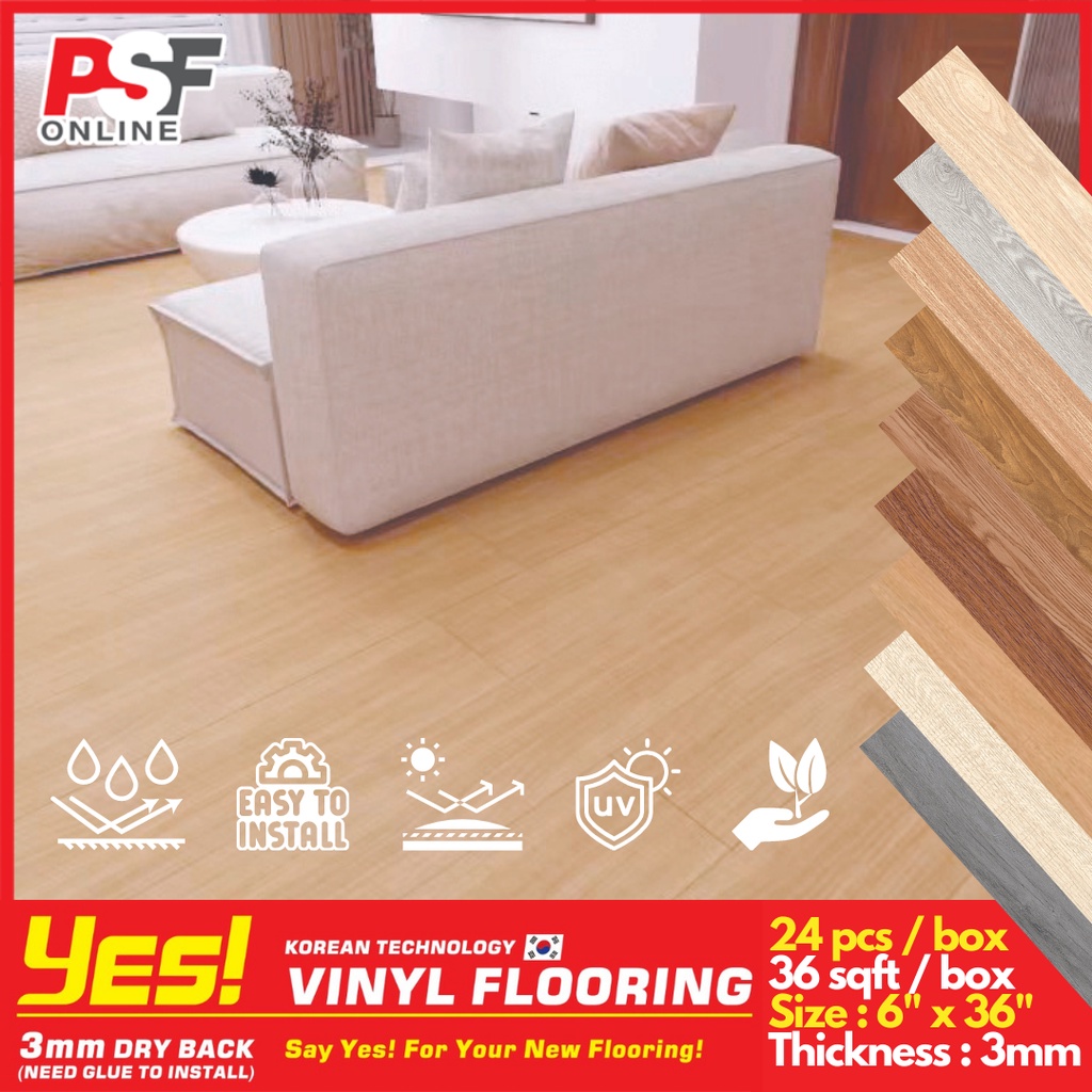 [24pcs] Vinyl Flooring DIY Vinyl Plank The Cheapest Vinyl Flooring