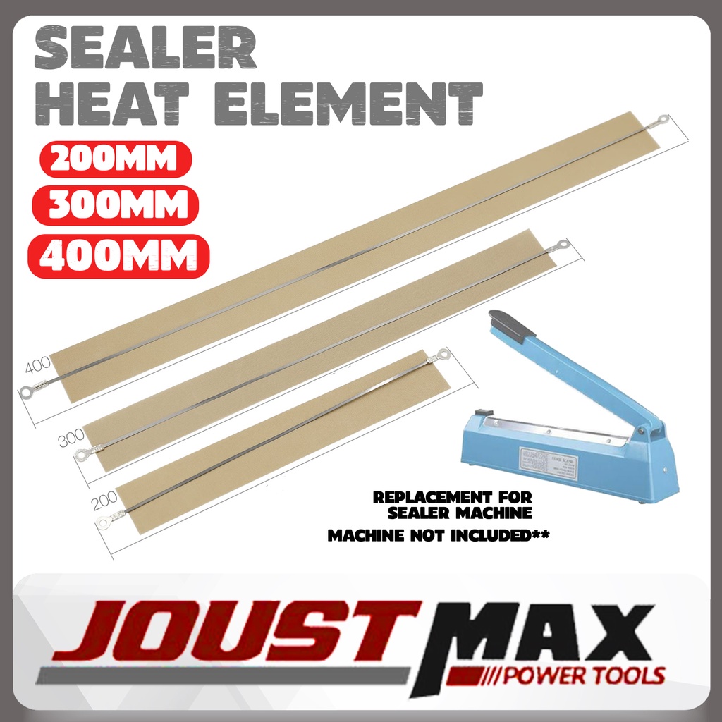 200/300/400mm Impulse Sealer Heat Wire Sealer Element Strip Heat Sealer