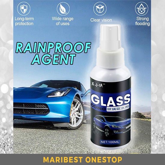100ML Multipurpose Rainproof Agent Car Window Glass Cleaner Car Mirror ...