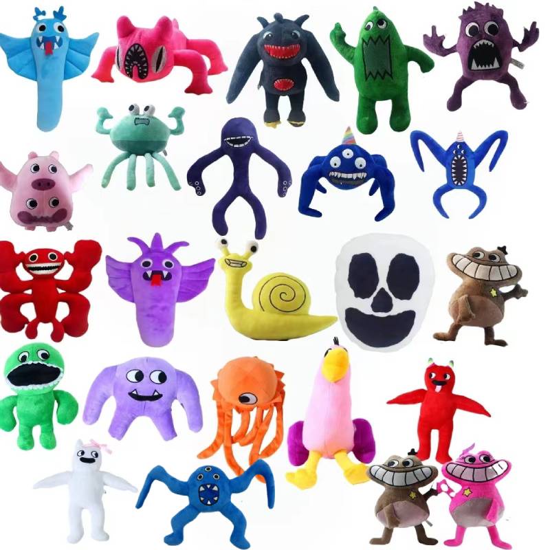 Garten of Banban Anime Doors Ro-blox Screech Ban Ban Toy Cute Soft Stuffed  Game Dolls for Kid Birthday Christmas Gift