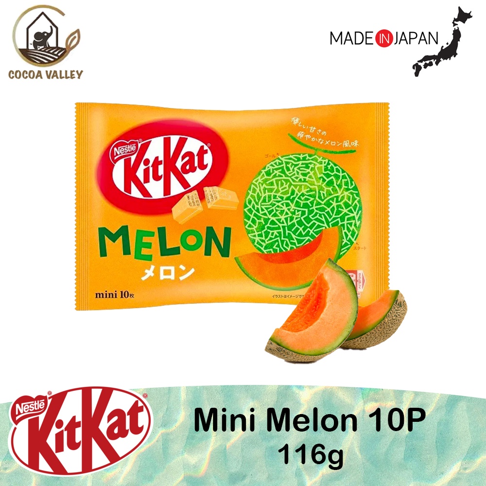 Kitkat Japan Mini Melon 10P 116g (Made in Japan) Shopee Malaysia