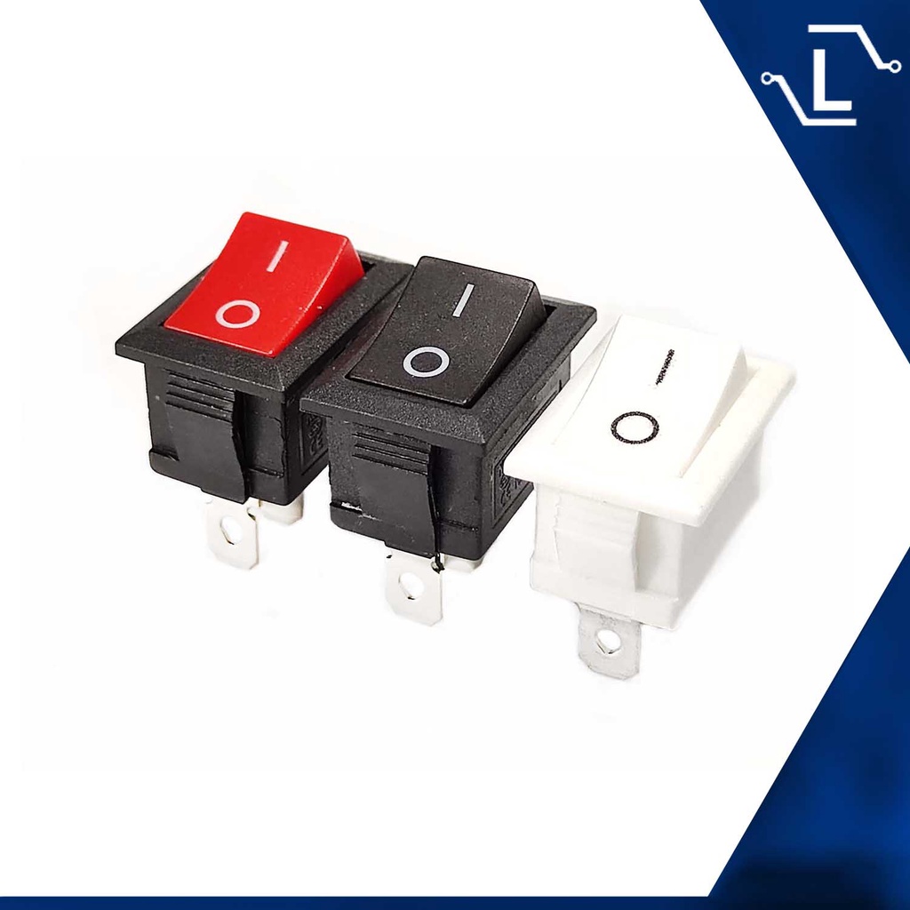 [Luminense] KCD Switch KCD1 101 ON/OFF Rocker Toggle Switch 6A/250VAC ...