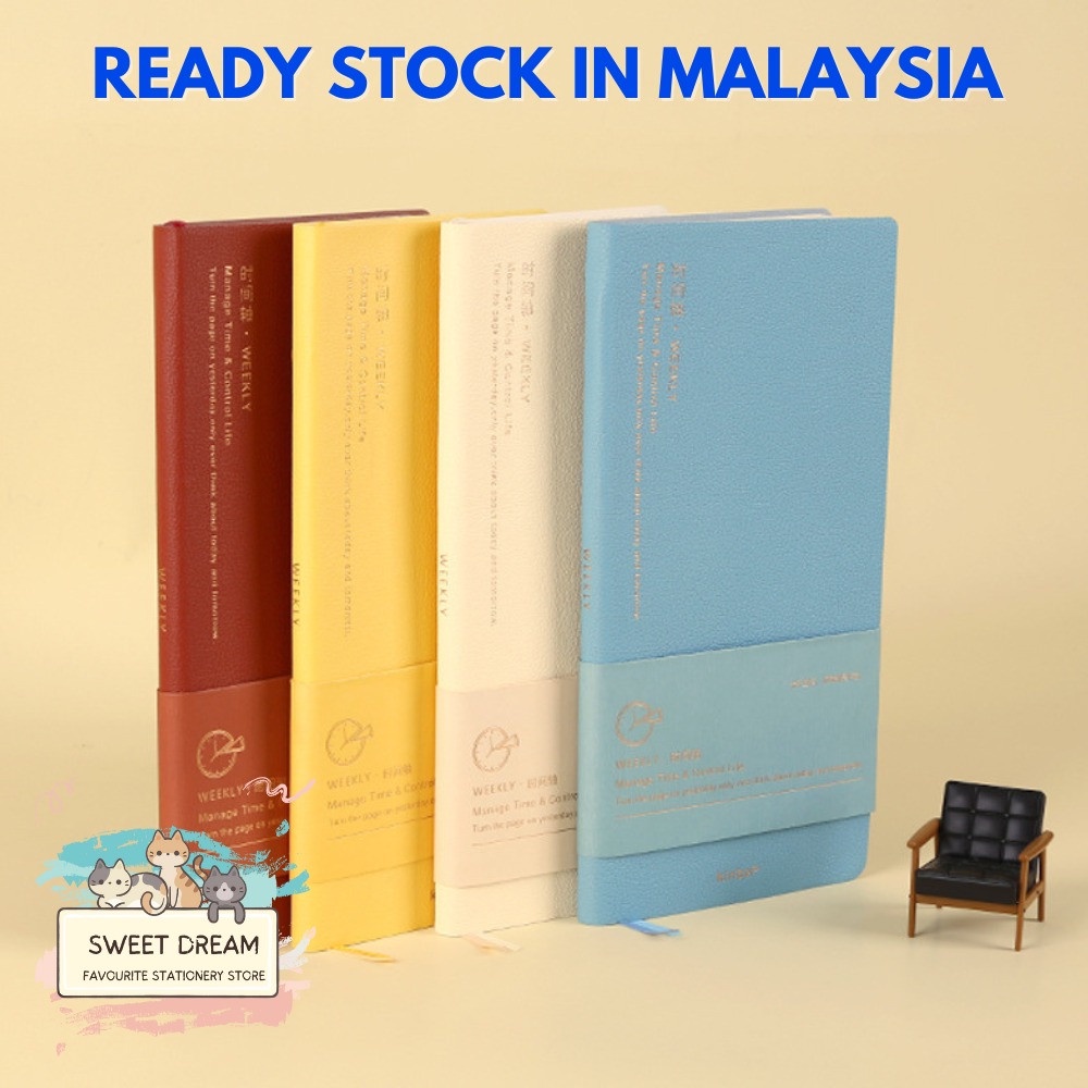 Kinbor Weekly Planner Notebook Agenda Schedule Daily Monthly Journal