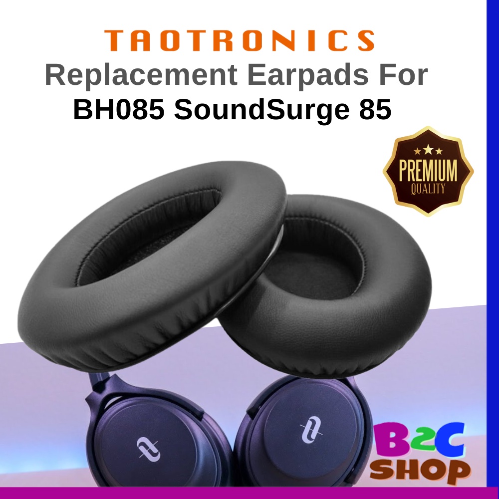 YunYiYi TT-BH085 - Funda De Repuesto Para Auriculares Compatibles Con Taotronics SoundSurge 85/SoundSurge 90/TT-BH090 (piel De Proteína