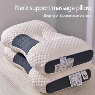 Memory Foam Pillow Cervical Spondylosis Neck Pain Relief Slow Rebound  Massager Massage