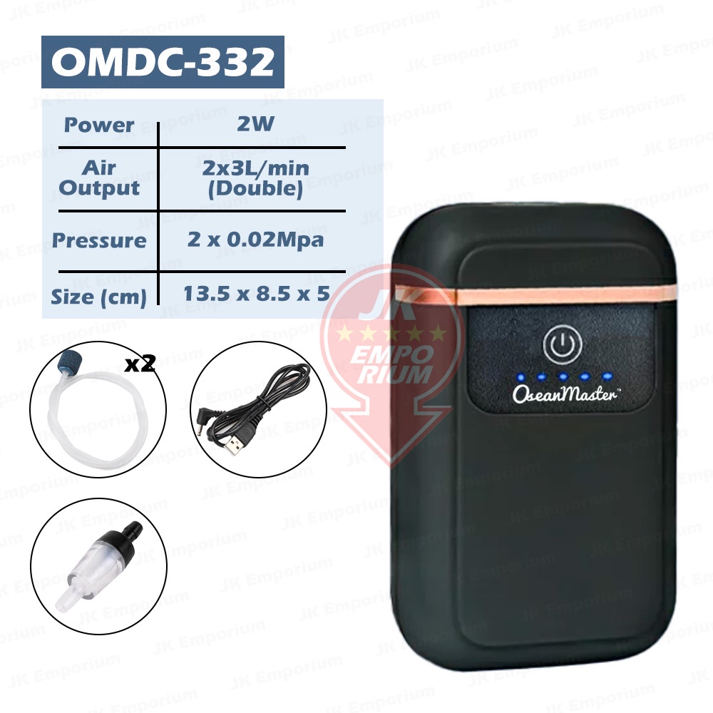 Sobo Osean Master Mini AC/DC Air Pump Rechargeable Battery USB Portable ACDC AC DC Pam Angin Caj