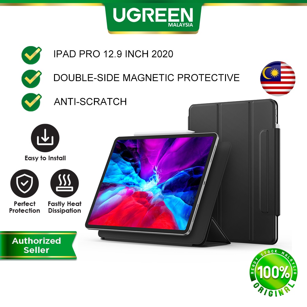 UGREEN iPad Pro 12.9 inch 2020 2021 M1 2022 M2 Double Sided Magnetic ...