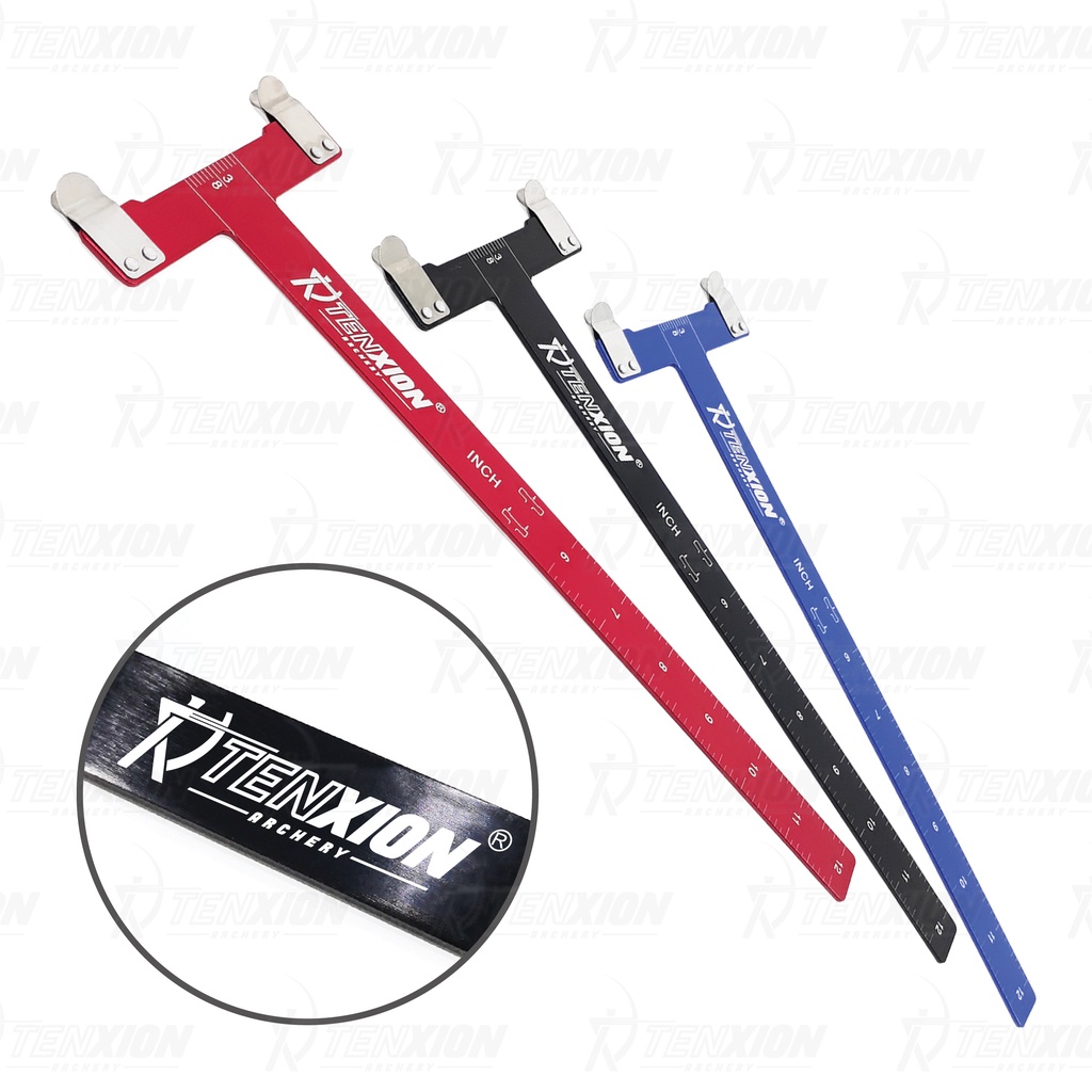TenXion Archery T Square Ruler Measurement Tool Recurve Compound Bow