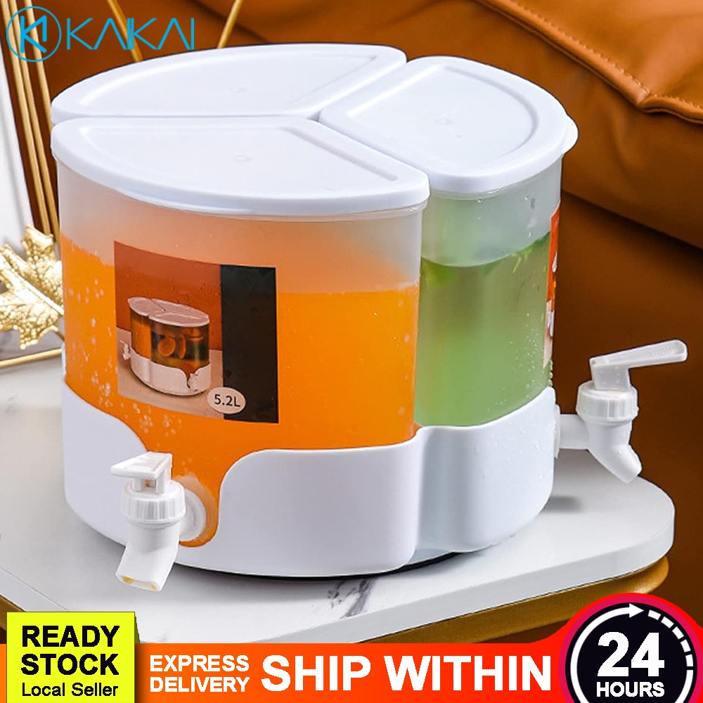🔥 LEAKPROOF 🔥 360° Rotating Water Dispenser With Faucet Detachable 5.2L ...