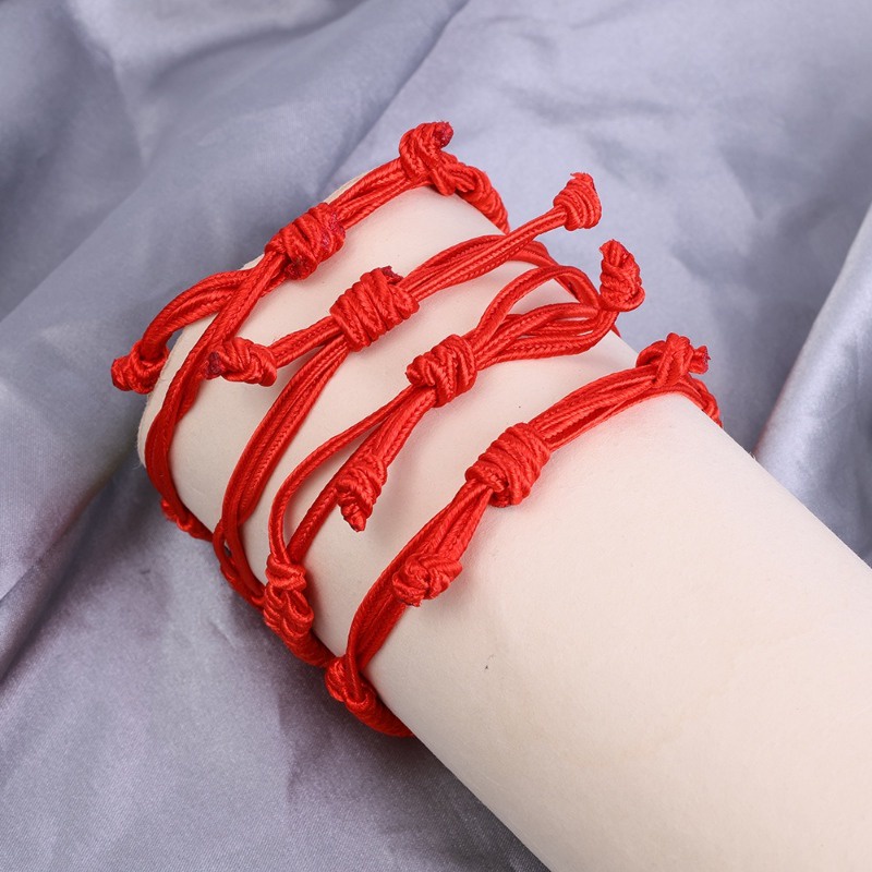 Bracelet Lucky Red Thread Bracelet Charm Jewelry Wristbands Ethnic ...