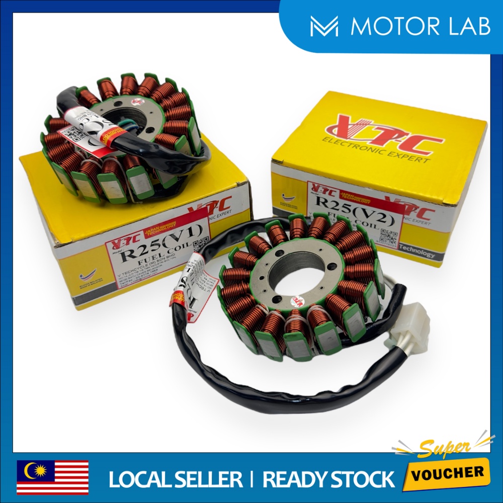 YAMAHA R25 V1 / V2 FIELD COIL COIL FUEL COIL ORIGINAL VTECH