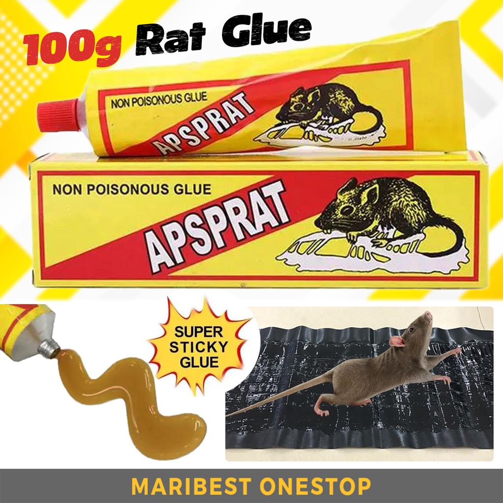 100G Super Glue Mouse Trap Glue Perangkap Tikus Gam Tikus Extra Lekat