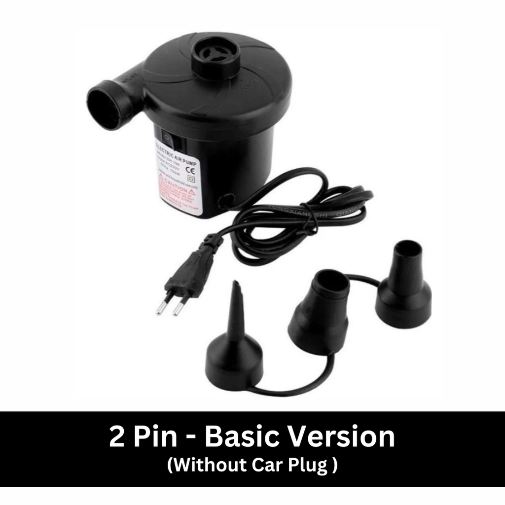 AC Electric Air Pump Inflate Deflate For Air Car Bed Swimming Pool Air