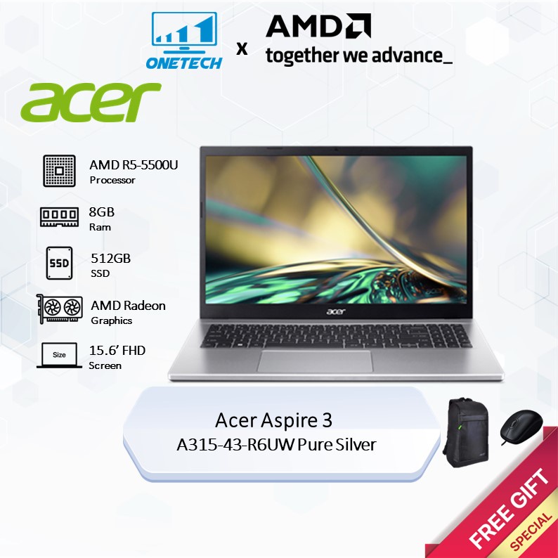 Acer Aspire 3 A315-43-R6UW / A315-43-R91H / A315-43-R6K9 / A315-R3-R4QU ...