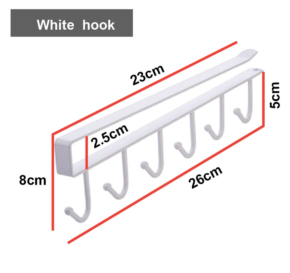 CLIP ON BASKET New Storage Organizer Under Shelf Basket Rack Holder for