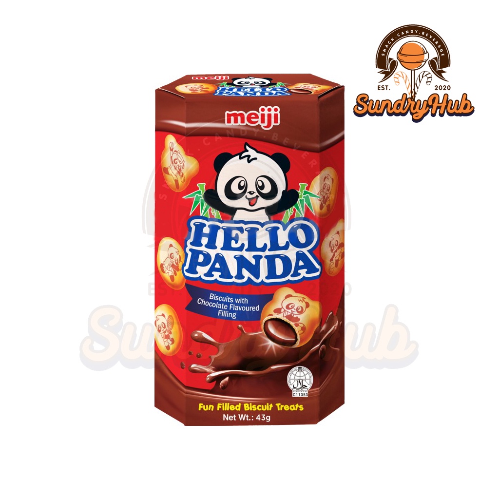 Meiji Hello Panda Chocolate 43g | Shopee Malaysia