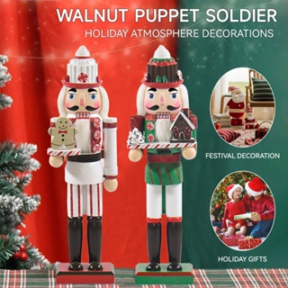 1pcs 3D Nutcracker Soldier Silicone Molds Christmas Cake Decorating Tools  DIY Baking Chocolate Dessert Mold Christmas Decoration