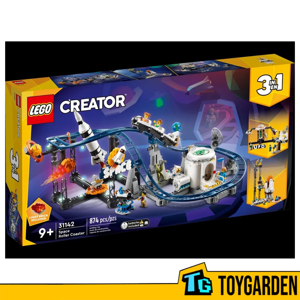 LEGO Creator 31142 Space Roller Coaster (874 Pieces) | Shopee Malaysia