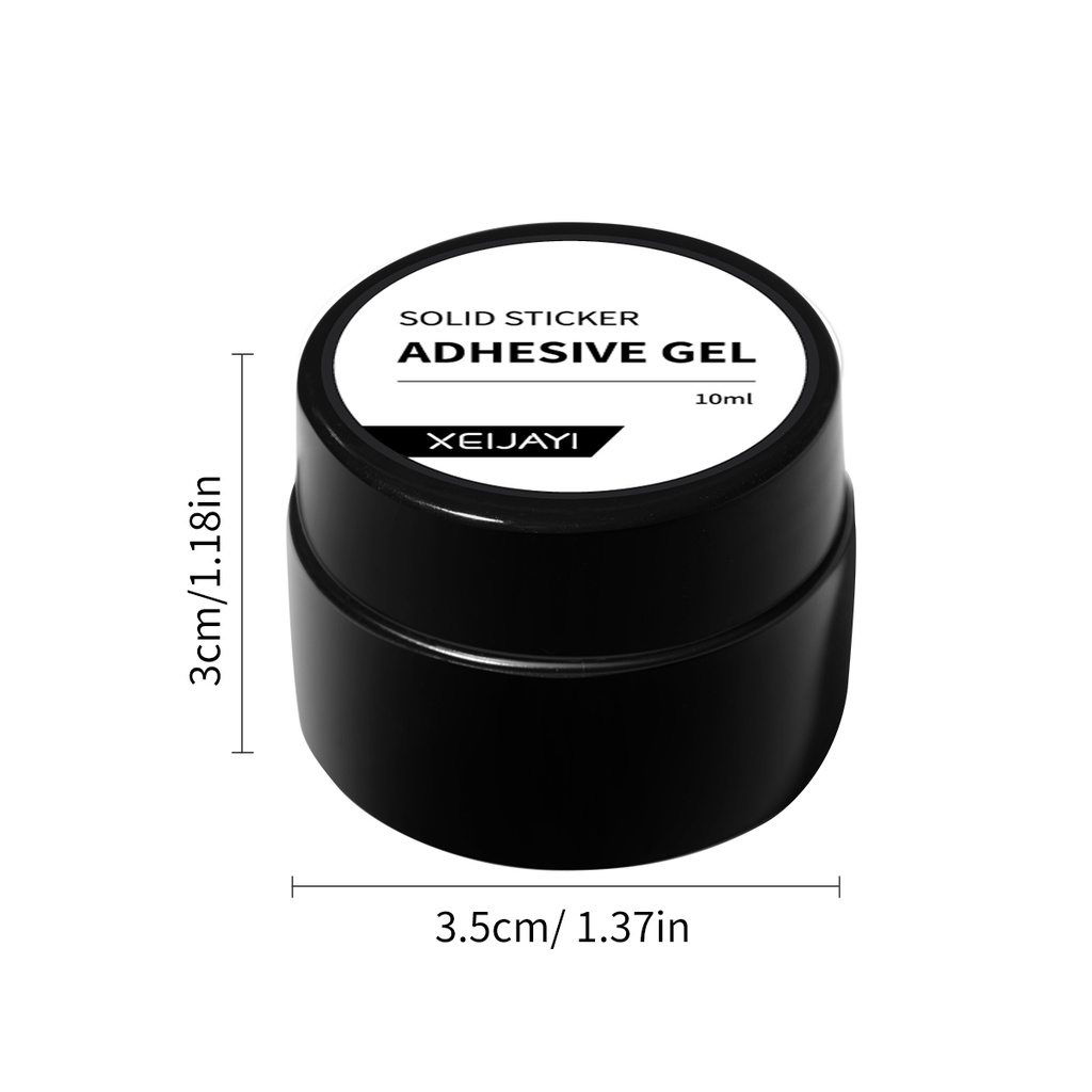 Solid Nail Tips Gel Solid Sticker Nail Tips Adhesive Glue Patch Super