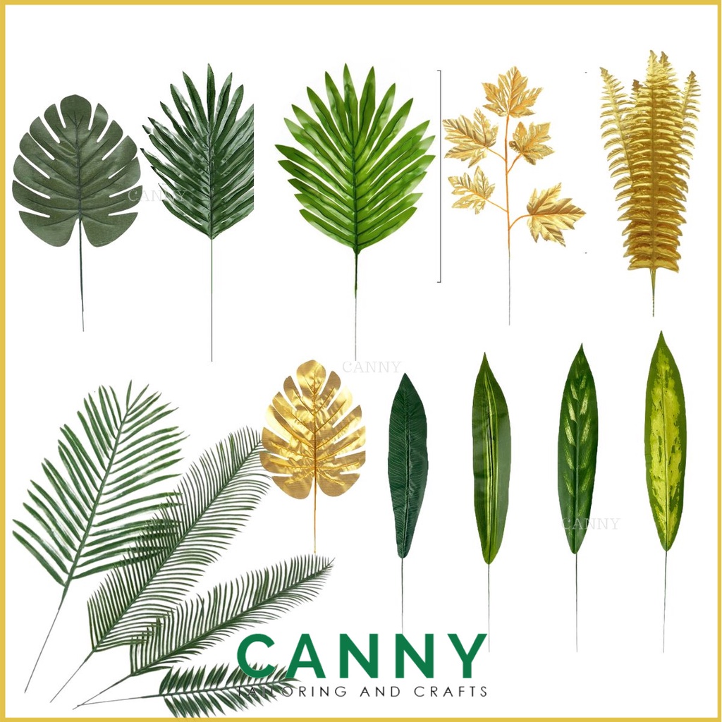 Artificial Tropical Leaves for Decoration High Quality Home Decoration