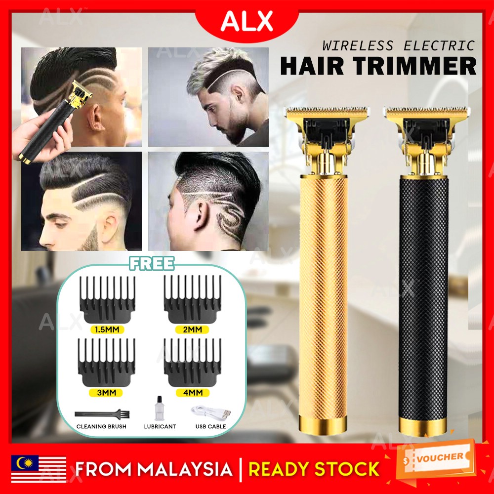 ALX Professional Barber Hair Trimmer Hair Cutter Men Cutting Shaver ...