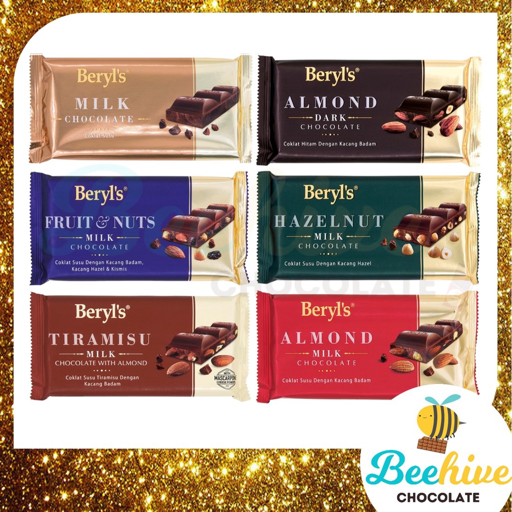 Beryls Chocolate Bar Beryl's 40g - 160g | Shopee Malaysia