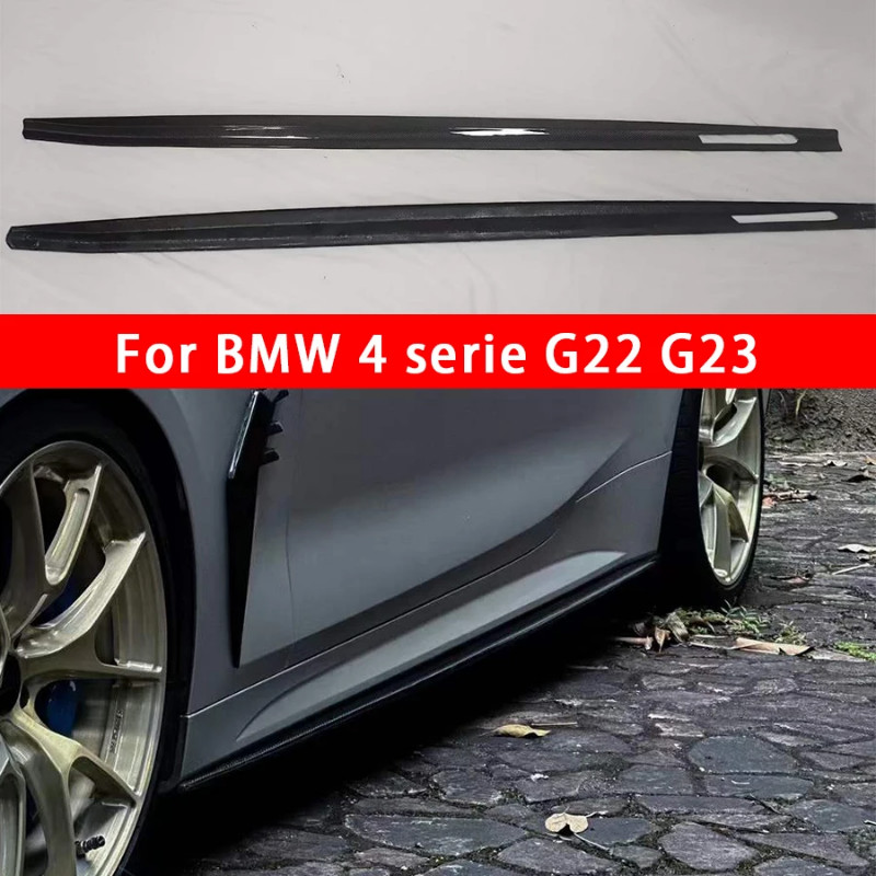 Side Body Skirt Splitter Set For BMW 4 Series G22 G23 430i M440i (2021-2025) NexaNovo