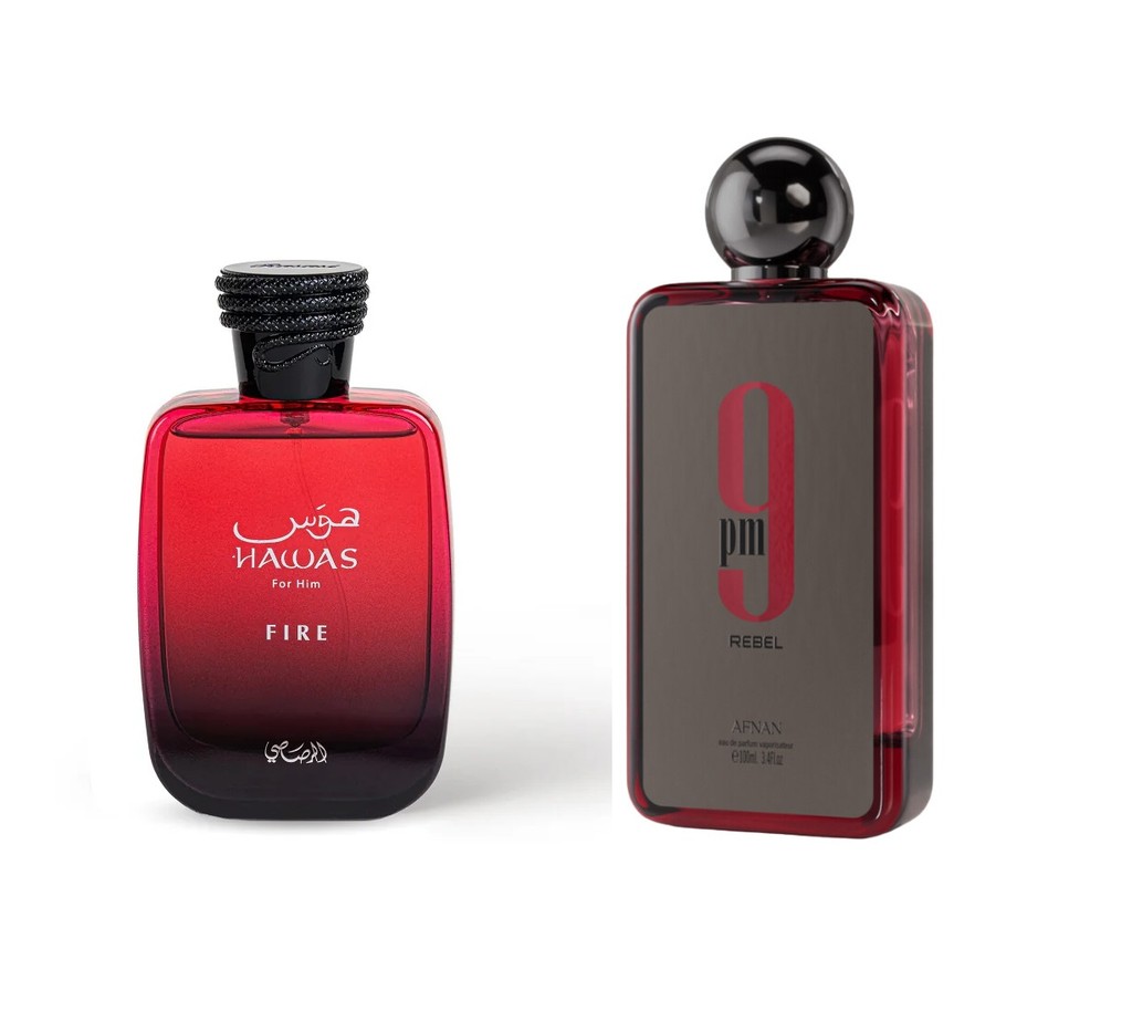 9PM Fire For Him Hawas Rasasi Perfume Afnan Rebel de EDP 100ml Life ...