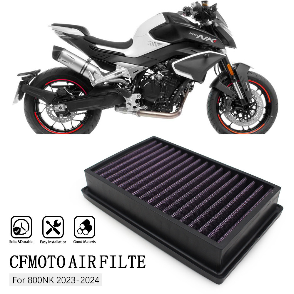 DNA Hochleistungs-Luftfilter Für CF Moto 800 NK (2023-2024) – Performance Filter P-CF8N23-01, +86,75% Mehr Luftstrom