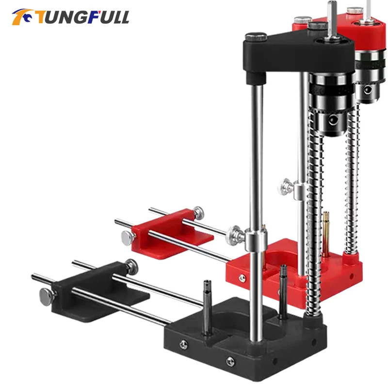 Portable Drilling Locator Mini Bench Drill Press Drill Guide Fixture ...