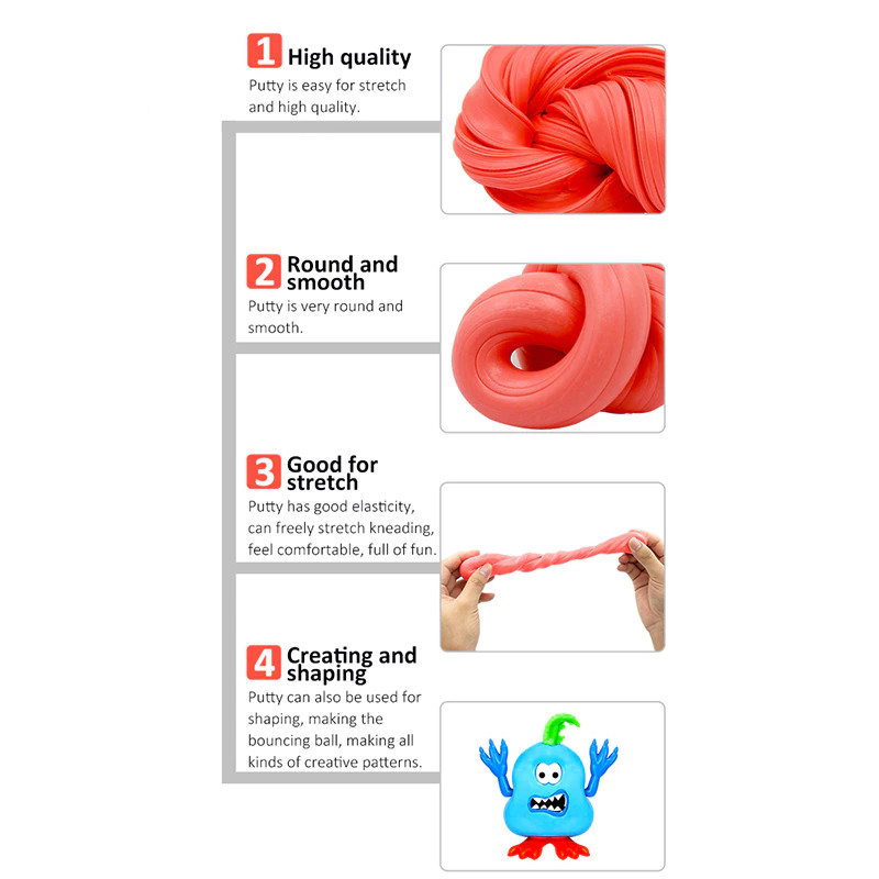 Therapy Putty 50g Finger Exercise Clay Fine Motor Skill Training Anti ...
