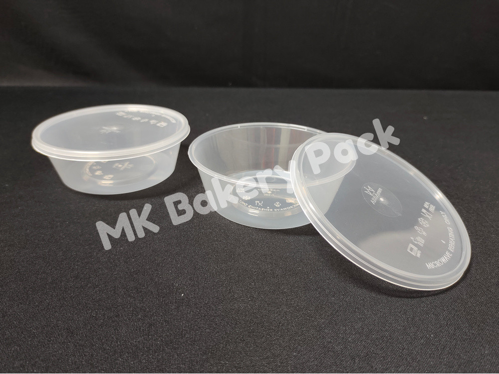 MW R10 / 10oz /310ml Round Disposable Plastic Food Container (50pcs± ...