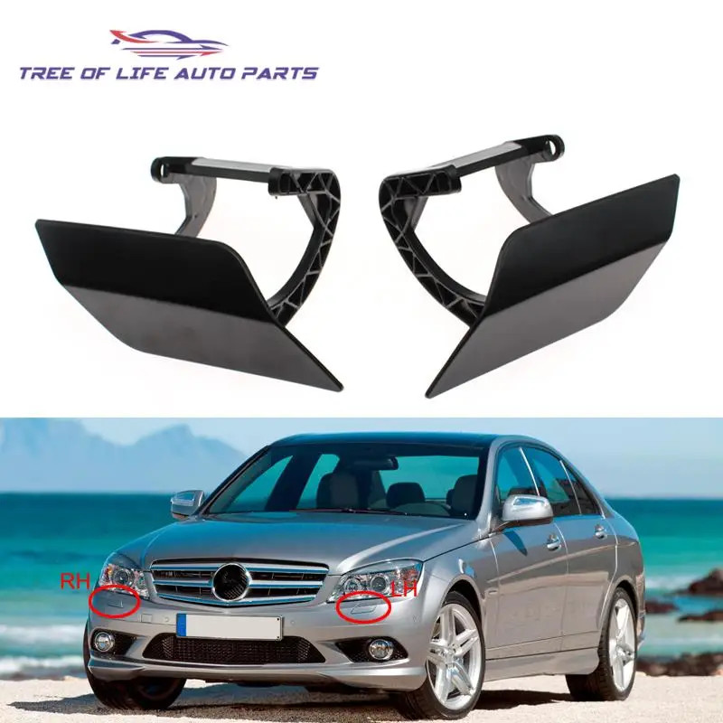 Front Bumper Headlight Washer Spray Nozzle Cover Cap For JEEP Grand Cherokee 2011-2013