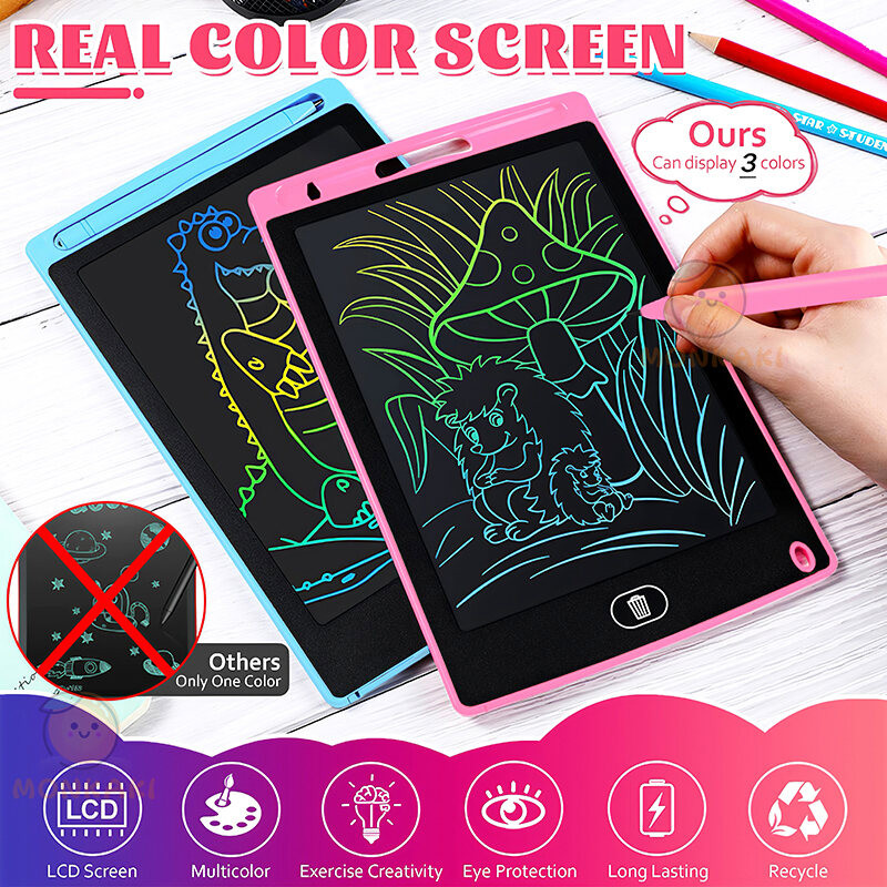 16 Inch LCD Writing Tablet for Kids Color Screen Portable Smart ...