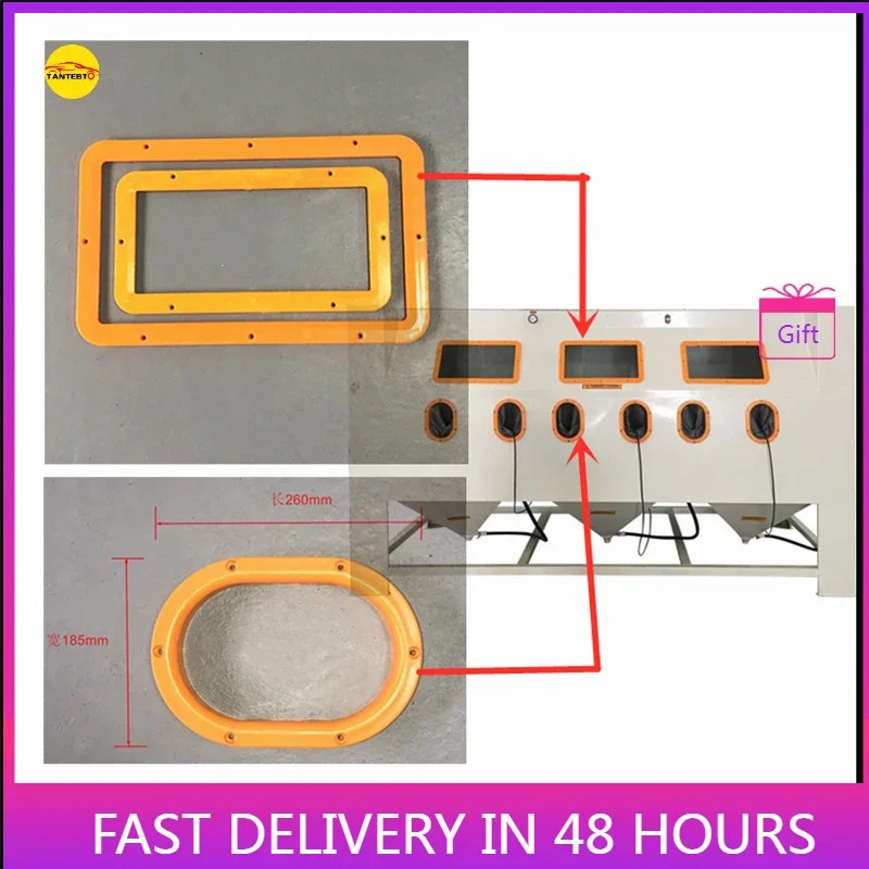 Sandblaster Sandblasting Cabinet Machine Glass Window Frame Blasting ...