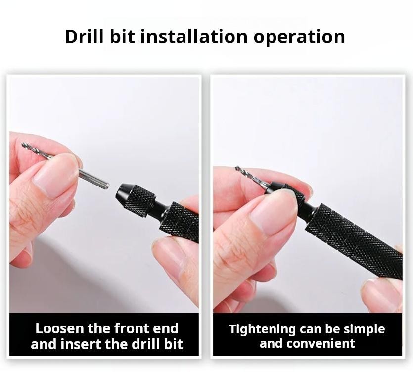 MS091 Portable Hand Drill Assembly Model Drilling Tools for Gundam ...