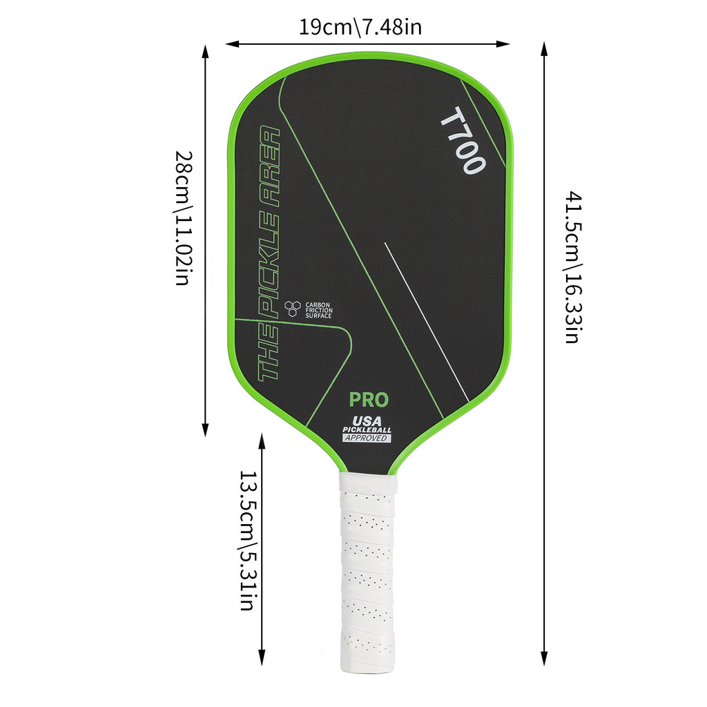 Pickleball Paddle T700 Cloth Pattern Frosted Pickleball Paddle Carbon ...