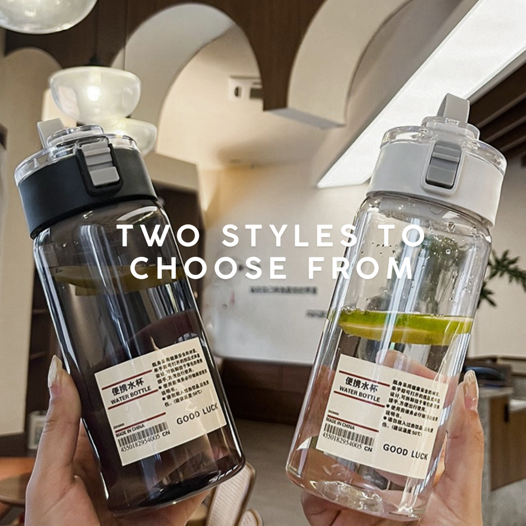 BC Water Bottle Leak Proof Non Toxic Plastic 350ml 550ml 800ml Portable ...