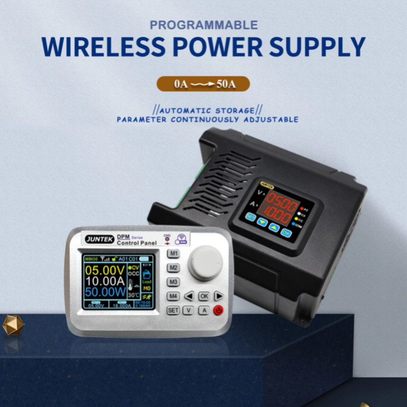 JUNTEK DPM8650 75V 50A 3000W 485 Remote Control Voltmeter DC-DC Power ...