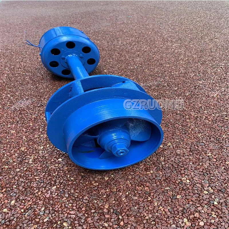 DC 220V Single-phase Axis Generator Turbine Flow Hydraulic Conversion ...