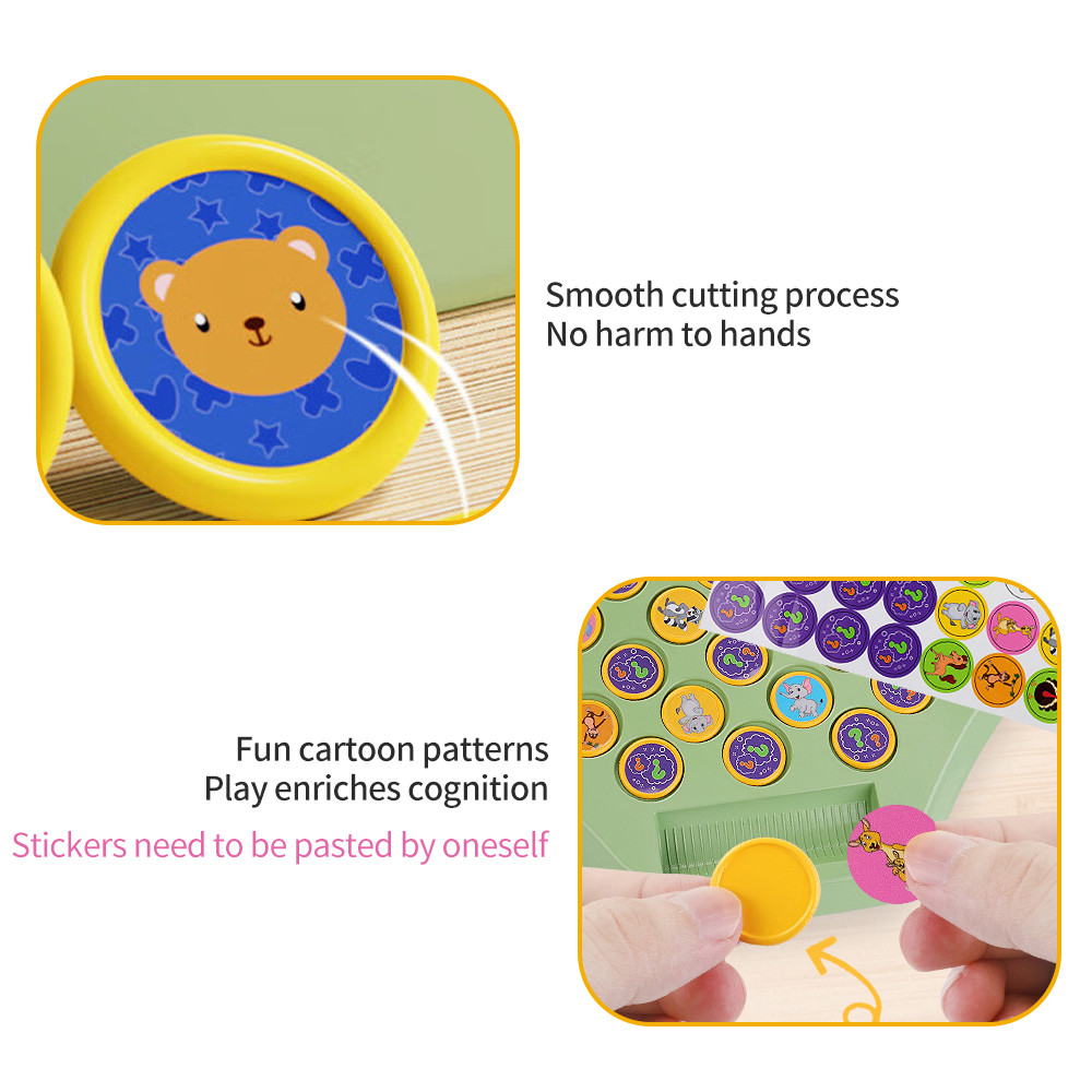 Gencokok 54PCS Flip Chess Memory Game, Fruit Flip Matching Board Game, Memory Chess Over Card Board, Creative Double Cartoon Pattern Matching Game For Kids & Adults (Animal