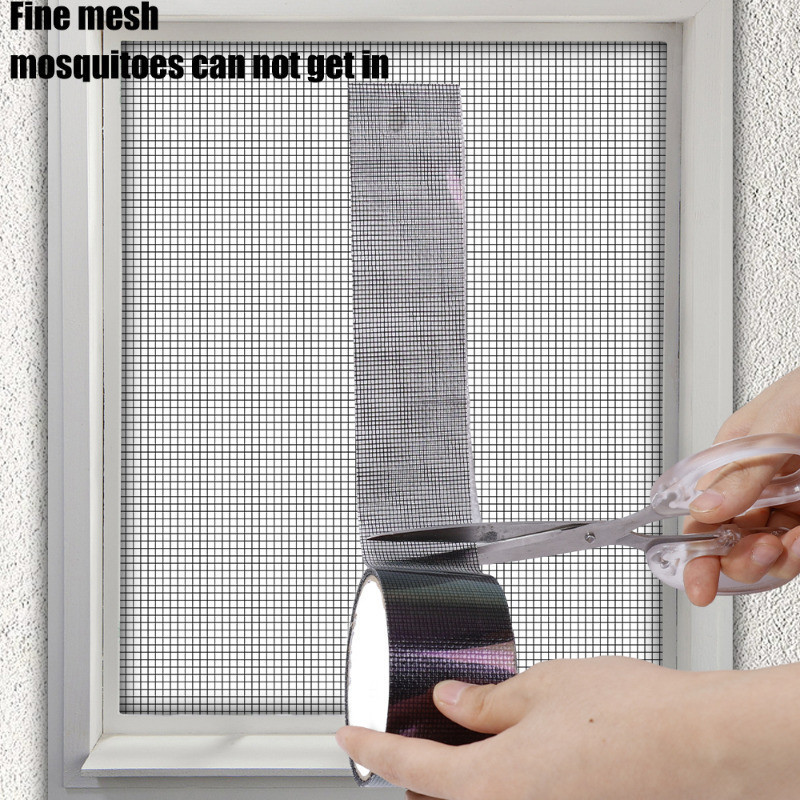 thumbnail image 2 of Magic Mesh 21-Piece Screen Mesh Repair Tape - Self-Adhesive Window & Door Screen Patch Kit Screen Door Patch 2 of 13