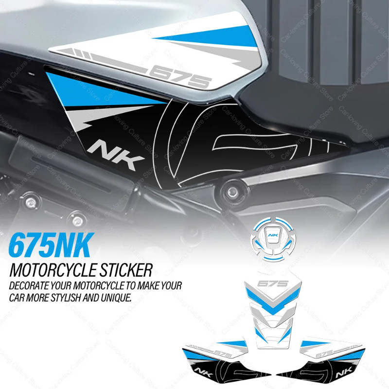 Motorcycle Tank pad Stickers Protection kit Waterproof Protective ...