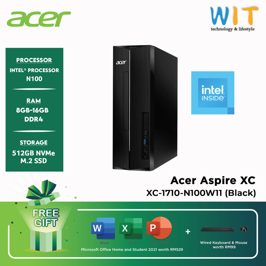 Windowsデスクトップ Aspire XC-830-N18F Windows11 Aspire XC-830-N18F Windows11
